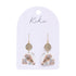 Splosh Kiki Earrings Beige Terrazzo
