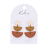 Splosh Kiki Earrings Semi Circle