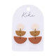 Splosh Kiki Earrings Semi Circle