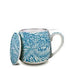 Tea Infuser Mug Blue Larkspur William Morris 320ML