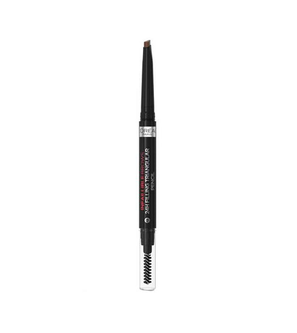 Loreal Paris - Infaillible Automatic Eyebrow Pencil Brows 24h Filling Triangular Pencil - 5.0: Light brunette