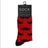 Sock Society Moustache Pattern Novelty Crew Socks for Men Size 7 to 12