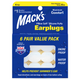 Mack's Moldable Pillow Soft Silicone Earplugs 6 Pairs