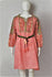 Zoha Online Meadow Patch Dress Peach Pink