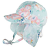 Millymook Baby Girls Legionnaire Sun Hat Peony Print Large