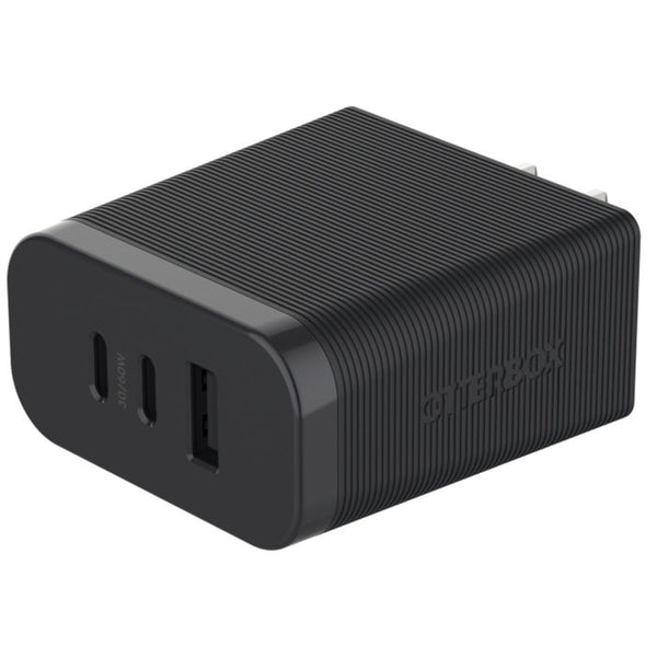 OtterBox Premium Pro Wall Charger 72W Type I - 2X USB-C 30W + 1X USB-C 12W - black