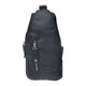 Men's Republic Canvas Single Strap Sling Backpack Black