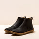 El Naturalista Coral Black Ankle Boot