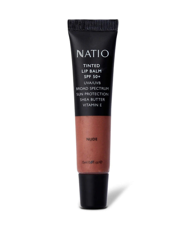 Natio Tinted Lip Balm Spf 50+ Nude