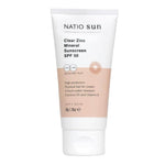Natio Clear Zinc Mineral Sunscreen SPF 50 50g