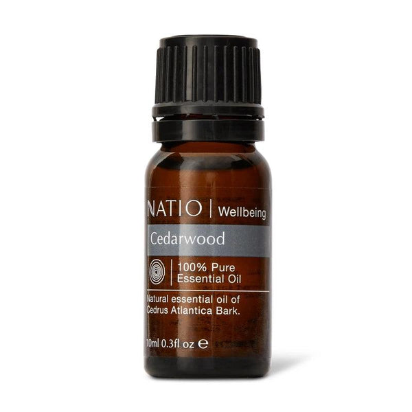 Natio Wellbeing Pure Essential Oil Cedarwood 10mL