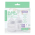 New Beginnings Classic Glass Baby Bottle Outer Silicone 120ML 2 Pack
