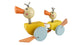 Kaper Kidz Pull Along Ducks Wooden Toy for Toddlers