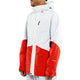 Volcom V.co Lp Jacket - White / Red L