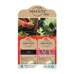 ParaKito Adult Refillable Mosquito Bracelet Essential Oils with 2 Refills
