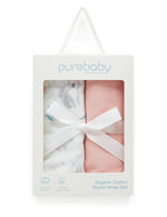 Purebaby Muslin Wrap Blossom Friends