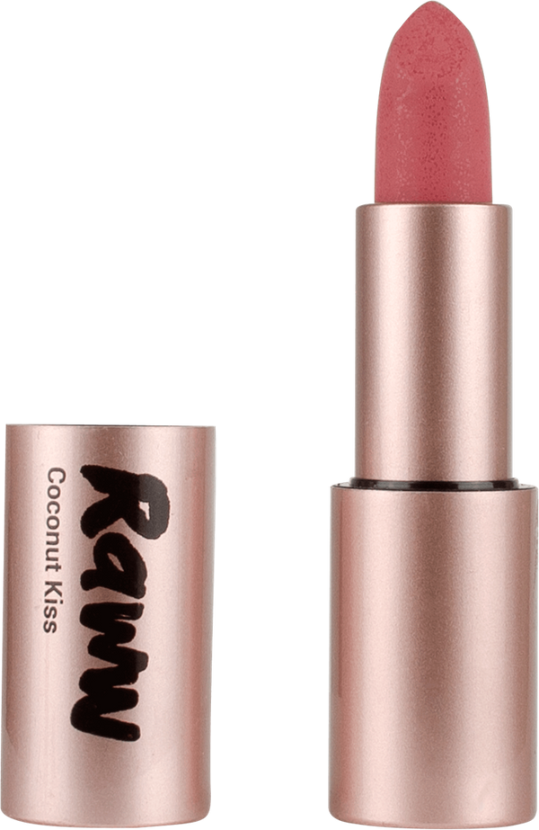 Raww Coconut Kiss Lipstick Pomegranate Parade