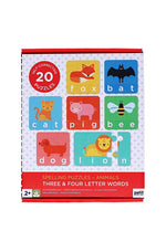 Petit Collage Spelling Puzzles Animals Educational Learning Toy for Kids