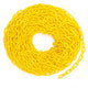 Chain Direct Yellow Plastic Safety Chain 6mm X 10 Meter Roll Plastic