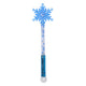 Magical Snowflake Light Up Wand - Blue