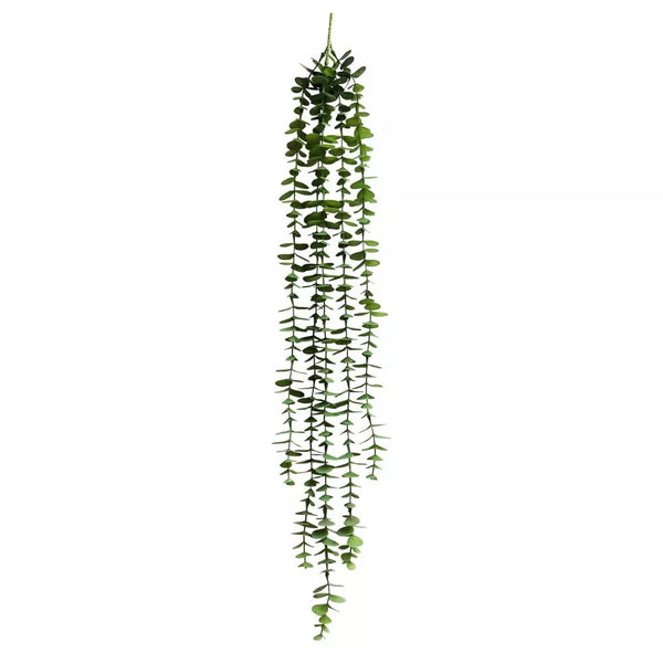 Round Leaf 5 Strand Plant Light Green 81Cm