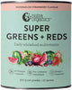 Nutra Organics Super Greens and Reds Powder Watermelon Strawberry 300g