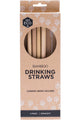 Ever Eco Bamboo Straws 4 Pack with Brush