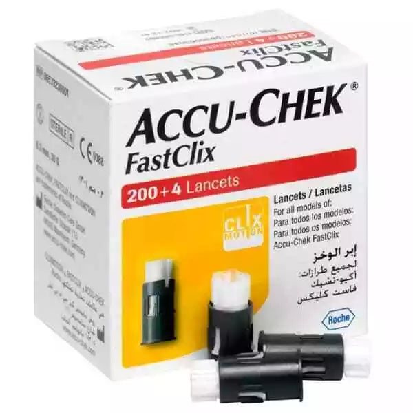 Accu-chek Fastclix 204 Lancets