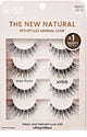 Kiss The New Natural Lashes Multipack with Pearl Earring 4 Pairs
