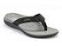 Scholl Orthaheel Wave Thong Sandal Black Size 9