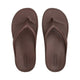Archline Orthotic Rebound Thongs Arch Support Flip Flops Brown Euro Size 41