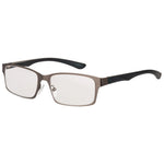 Black Ice Metal Frame Value Reading Glasses +3.00 Diopter