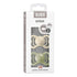 Bibs Supreme Symmetrical Silicone Pacifier  Ivory and Sage Size 2 2 PCS