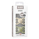 Bibs Supreme Symmetrical Silicone Pacifier  Ivory and Sage Size 2 2 PCS
