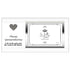 Generic Love Heart 3 Generations Frame 4x6