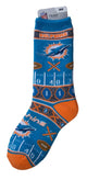 Sock Society Dolphins Novelty Crew Socks