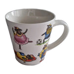 Lesser & Pavey Animals Behaving Badly Sheep Fine China Mug By Finola Stack