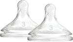 Dr. Brown's Options+ Wide Neck Silicone Teats Level 3 2 Pack