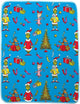 The Grinch Christmas Cuddle Plush Toy Pillow and Fleece Blanket Throw Set