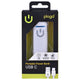 Plugd 2000mAh Portable Power Bank USB Fast Charger Battery Pack for Mobile iPhone