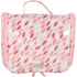 WS Coral Leaves Hanging Toiletry Travel Bag with Hook