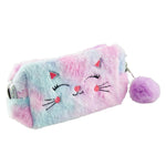 Lulu Grace Furry Cat Shoulder Bag for Girls