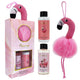Simply for Me Flamingo Garden Bath and Body Gift Set with Shower Gel 100ML and Body Lotion 100ML