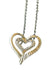 Sterling Silver Ross Simons Double Heart Necklace