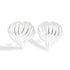 Studex System 75 Silver Crystal Cross Stud Earring for Piercing