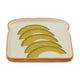 Avo On Toast Ceramic Plate 16 X 16 Cm