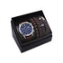 Mens Republic Watch Set with Bracelets and Blue Analogue Face