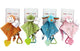 Baby Boo Knitted Animal Comforter Security Blanket for Infants Assorted