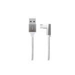 Plugd USB A to USB C Right Angle Fast Charging Cable 1m
