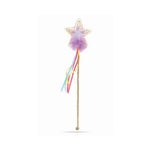 Great Pretenders Glitter Rainbow Wand in Gold for Princess and Fairy Costumes